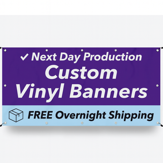 Custom Vinyl Banner – Full Color, High-Quality Printing